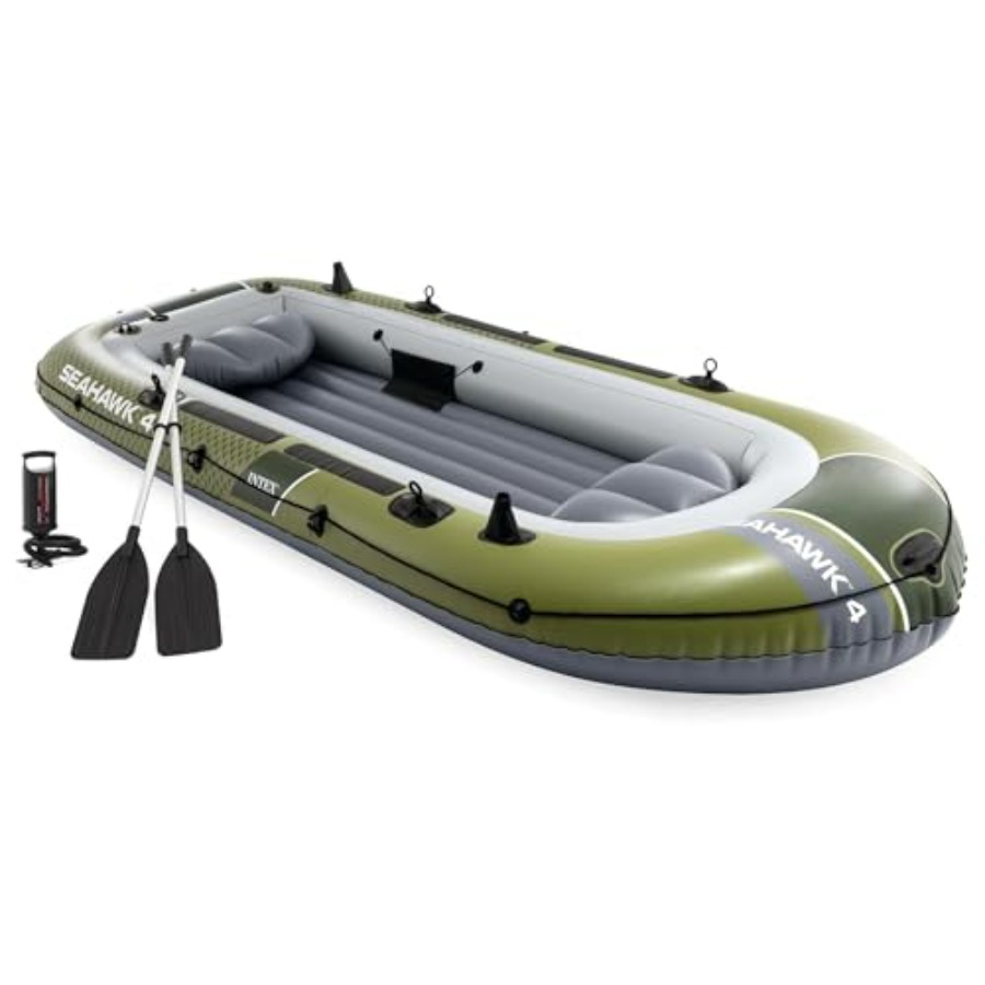 Fishing Boat Oar - Inflatable Boat for Fishing with Oars