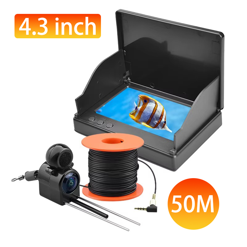 Fishing Boat Depth Finder - Portable Handheld Fish Depth Finder 4.3