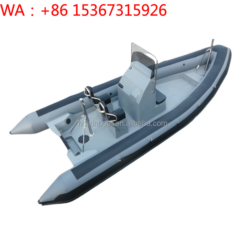 Fishing Boat Fiberglass - 19ft RIB580 Foldable Inflatable Fishing Yacht