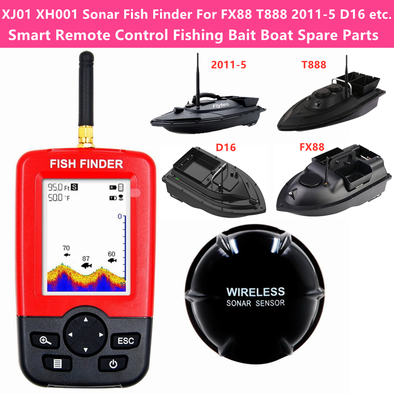Sonar Sensor LCD Fish Finder 4 - đánh giá và giá Fishing Boat Depth Finder