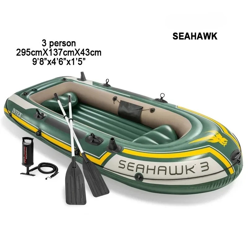 295*137*43cm 3 Person Inflatab - đánh giá và giá Fishing Boat Paddle