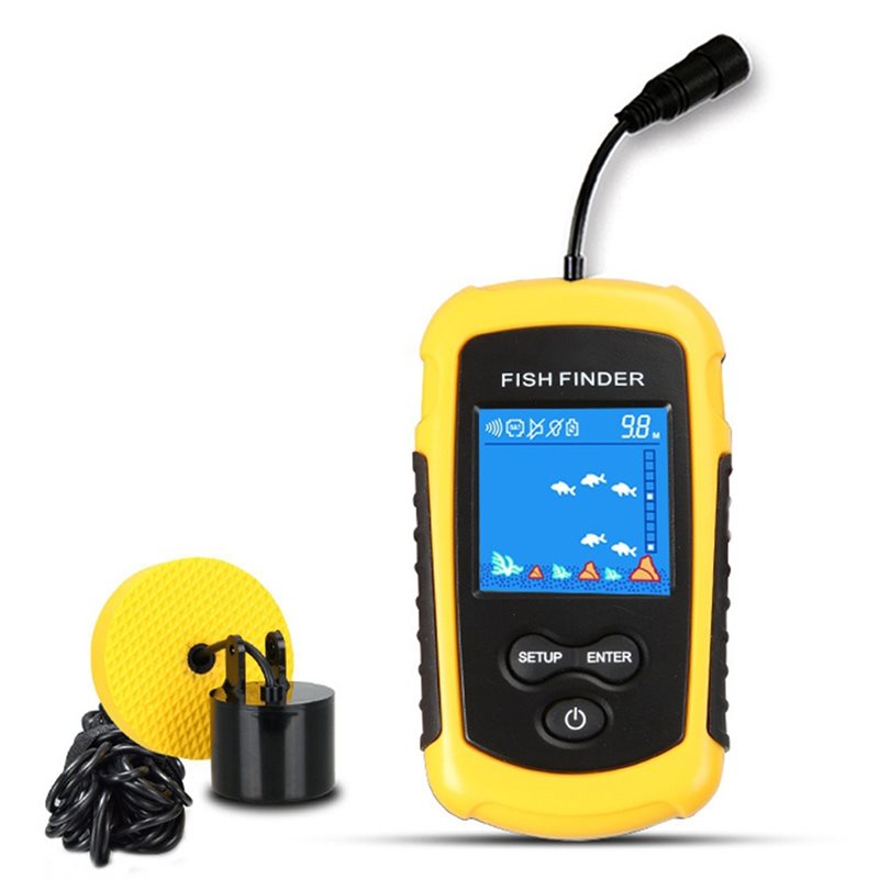 ABVL-Kayak Portable Fish Depth - đánh giá và giá Fishing Boat Depth Finder