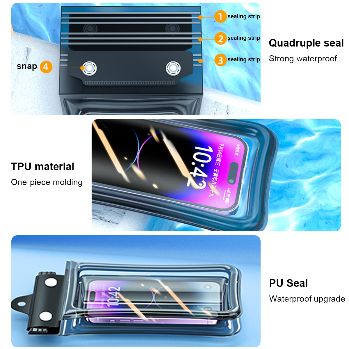 Floating Waterproof Phone Case - đánh giá và giá Fishing Boat Cover