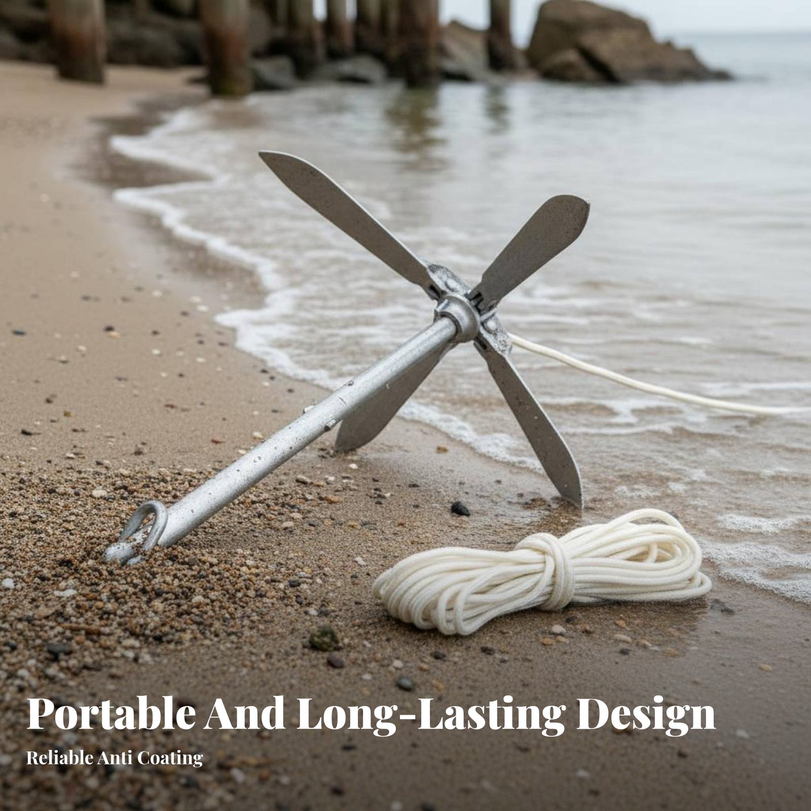 Lotus Anchor Foldable Carbon S - đánh giá và giá Fishing Boat Anchor