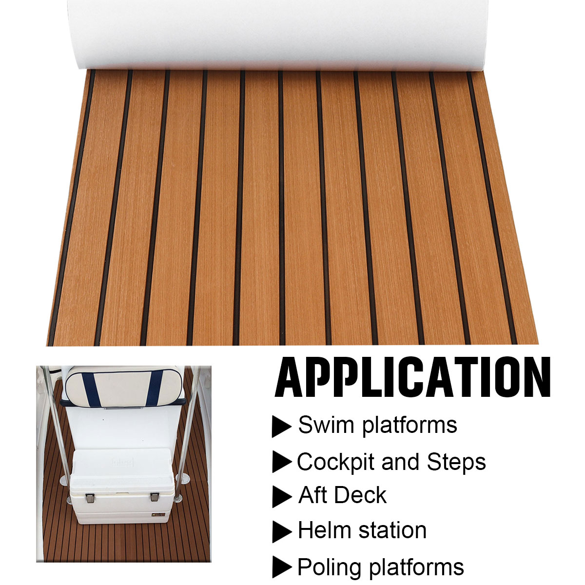 2400X600x6mm Self-Adhesive EVA - đánh giá và giá Fishing Boat Fiberglass