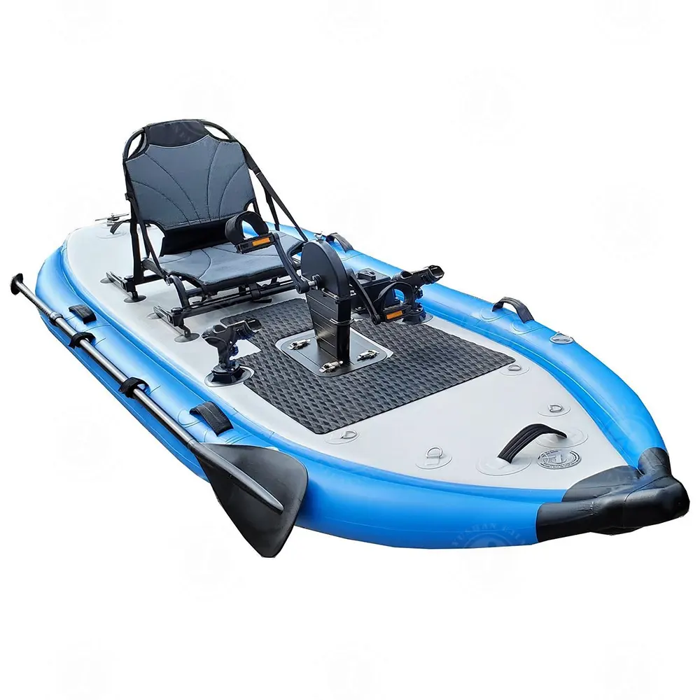 Folding SUP Pedal Board Fishin - đánh giá và giá Fishing Boat Paddle