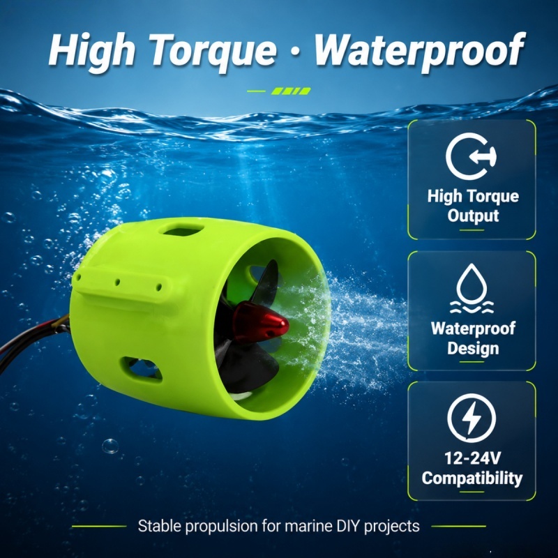 12-24V 20A Brushless Underwate - đánh giá và giá Fishing Boat Oar