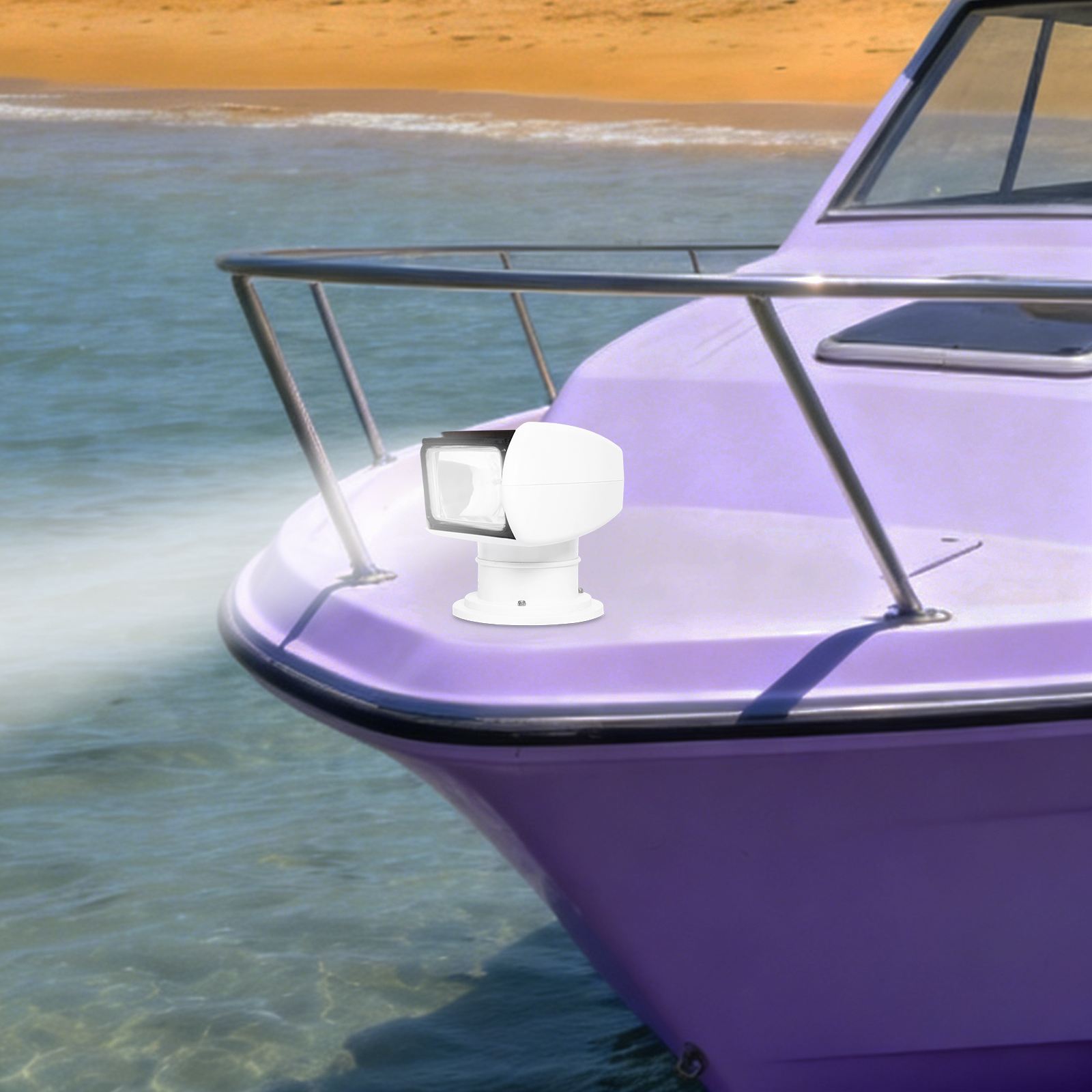 12V 100W Marine Spotlight Boat - đánh giá và giá Fishing Boat Navigation Light