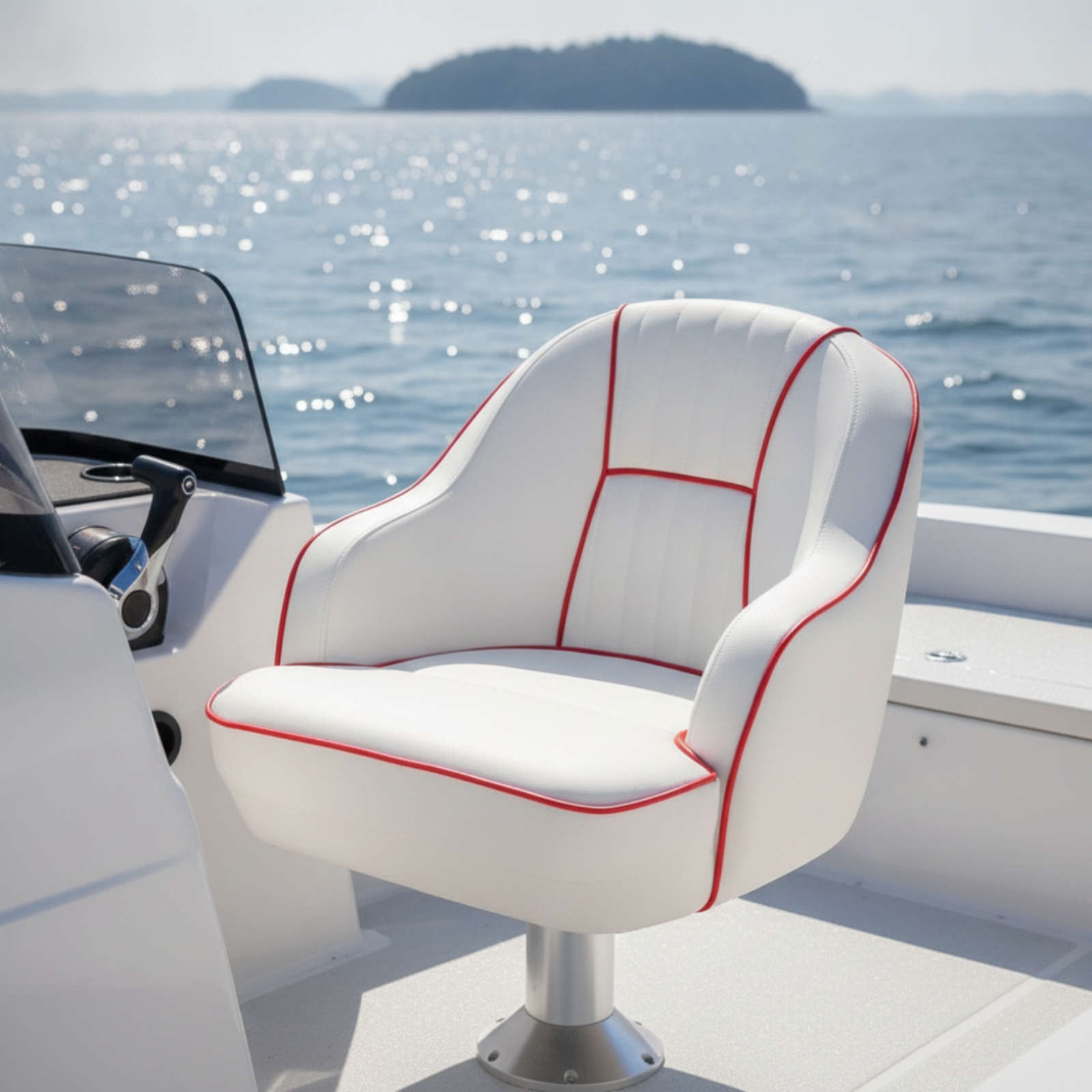 Pilot's Boat Seat Contoured He - đánh giá và giá Fishing Boat Seat