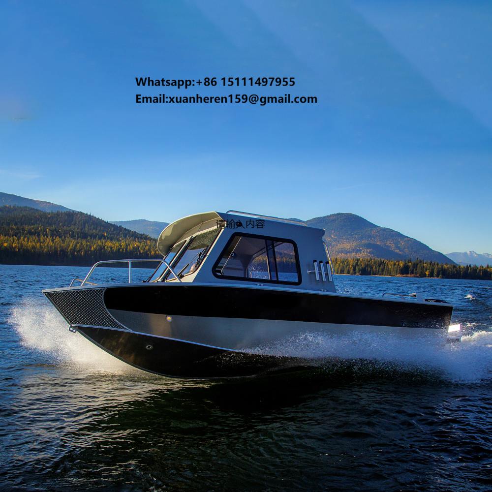 2022 18ft Aluminum Cabin Fishi - đánh giá và giá Fishing Boat Aluminum